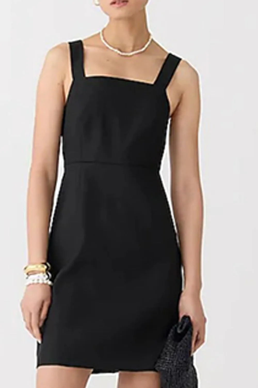 Aigio Black Dress