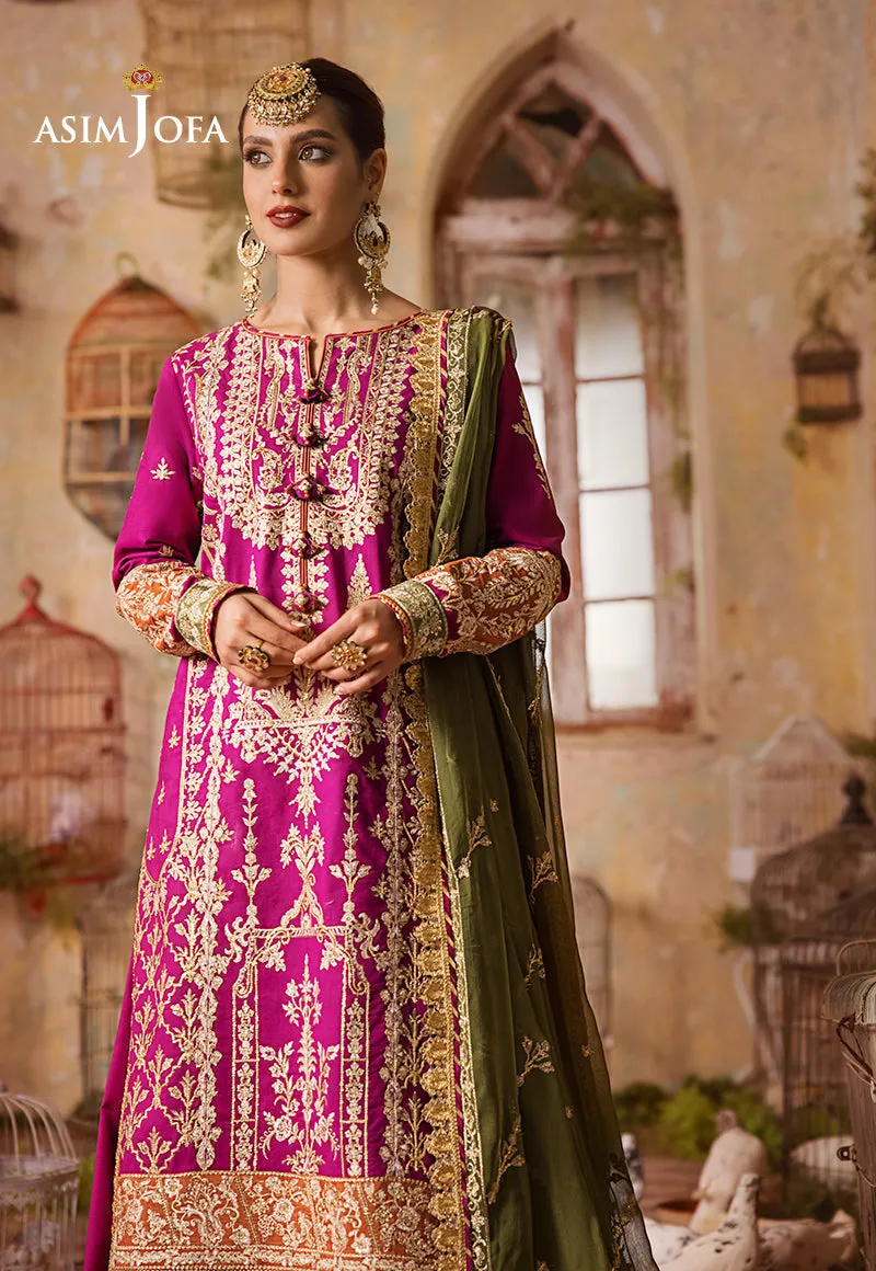 Asim Jofa Luxury Lawn Collection 2023 – AJLR-02