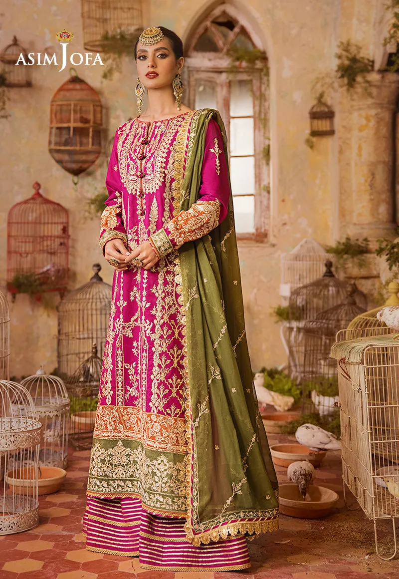 Asim Jofa Luxury Lawn Collection 2023 – AJLR-02