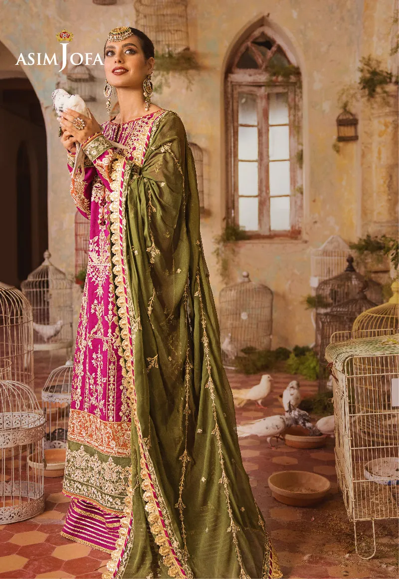 Asim Jofa Luxury Lawn Collection 2023 – AJLR-02