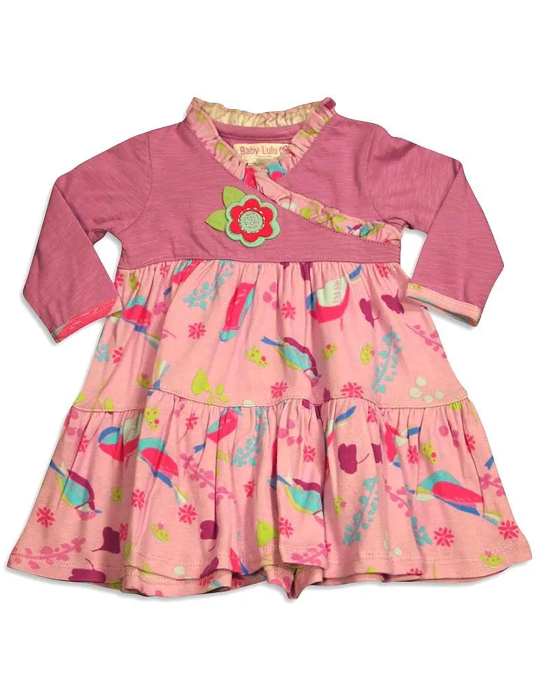 Baby Lulu - Baby Girls Long Sleeve Ana Dress