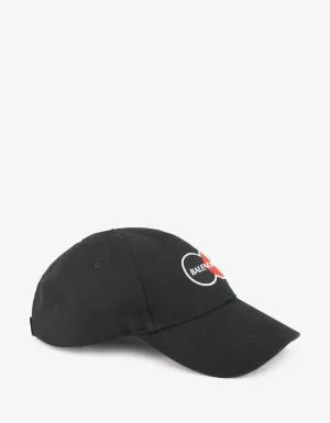 Black Uniform Baseball Cap