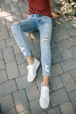 Bohme Distressed Skinny Jeans