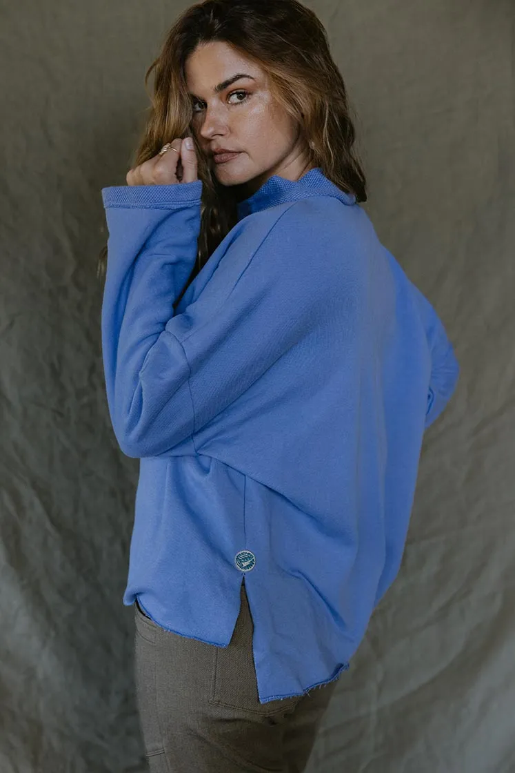 Boxy Long Sleeve - Periwinkle