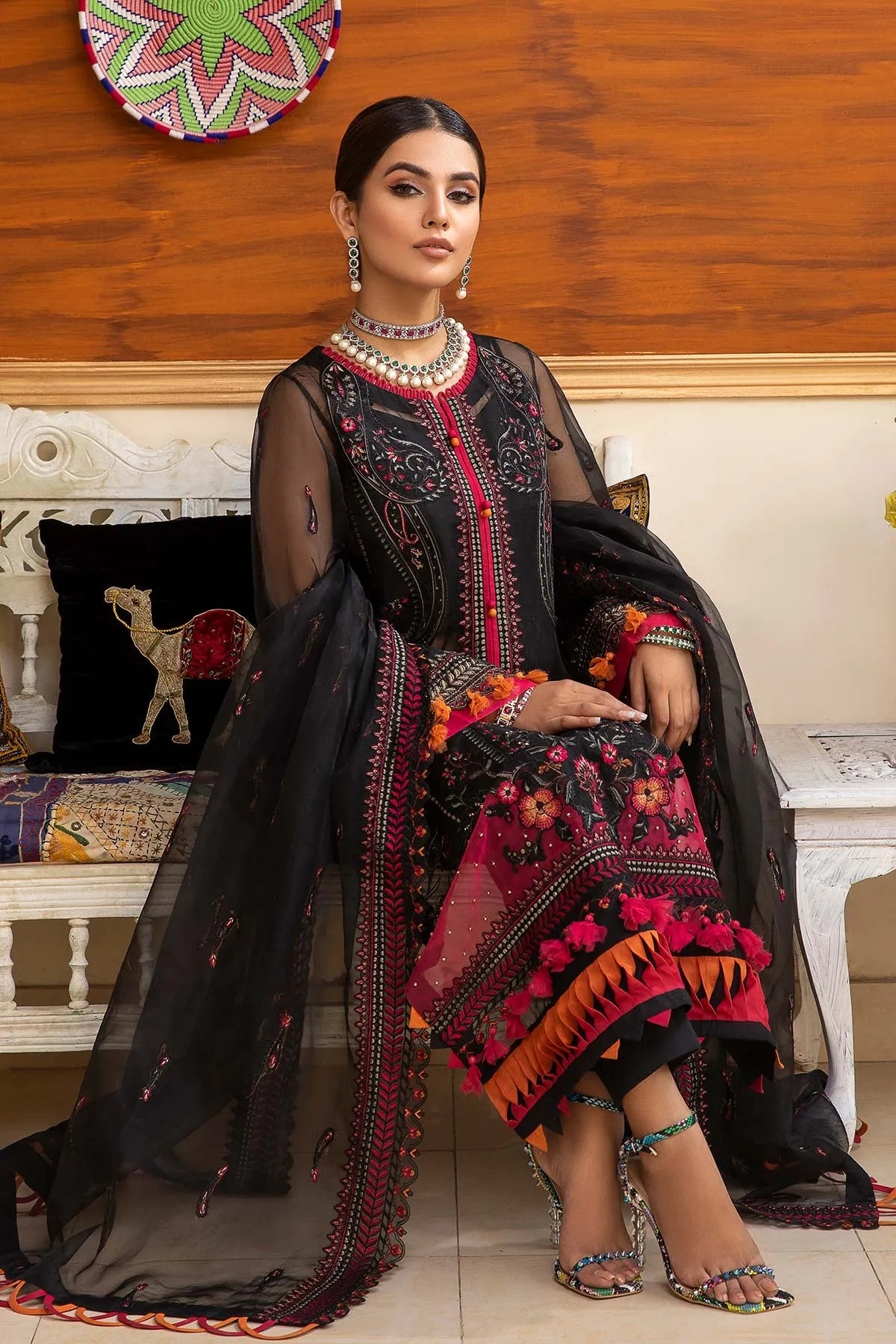 Charizma Chimmer · Embroidered Chiffon Collection – CHM-07