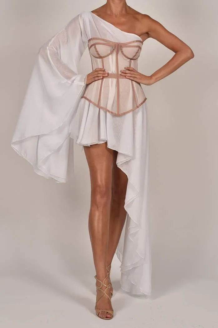 Chiffon Girdle Night Dress - Culture Heaven Special