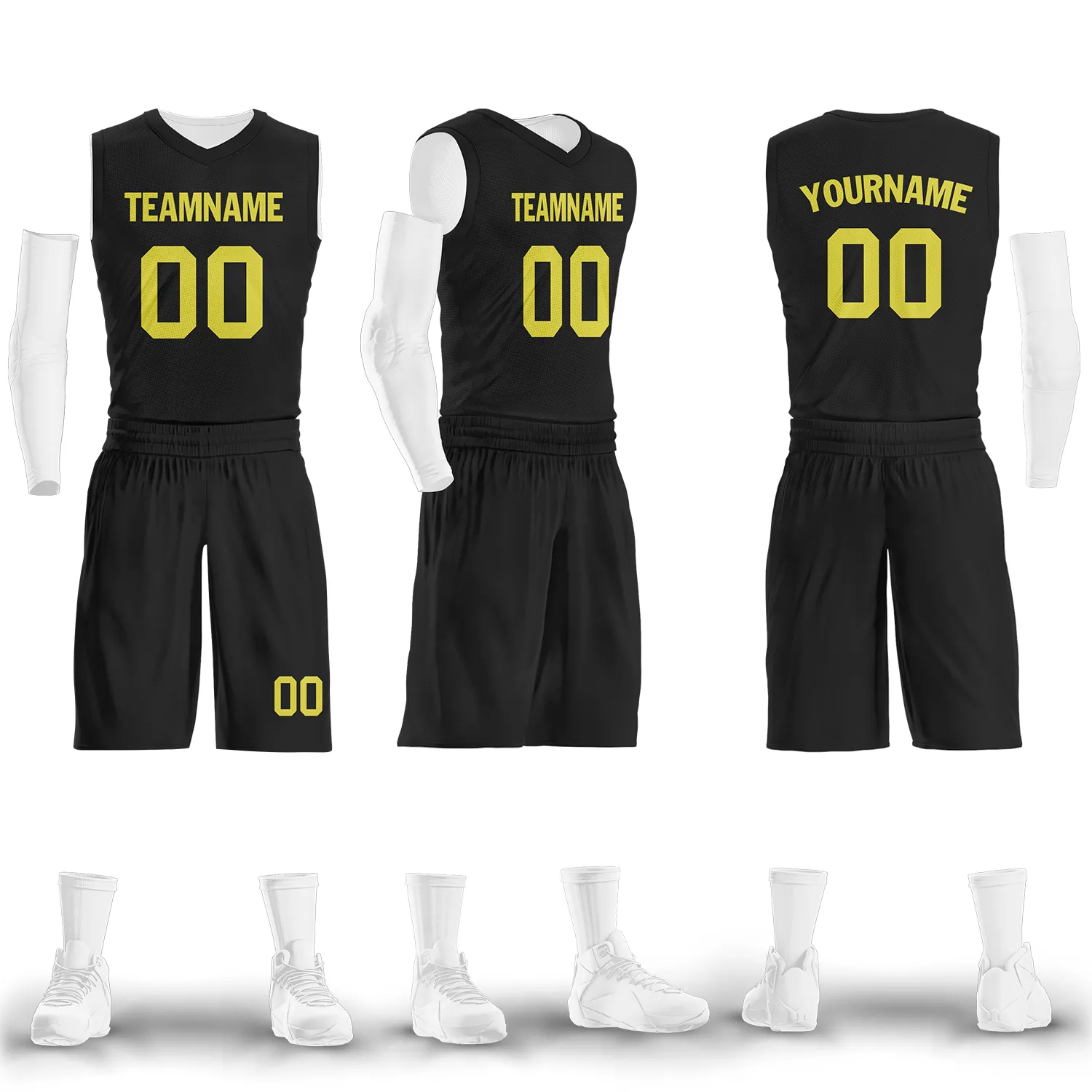 Custom Black Classic Style Sports Uniform Basketball Jersey BBJ01-bd0a70d8