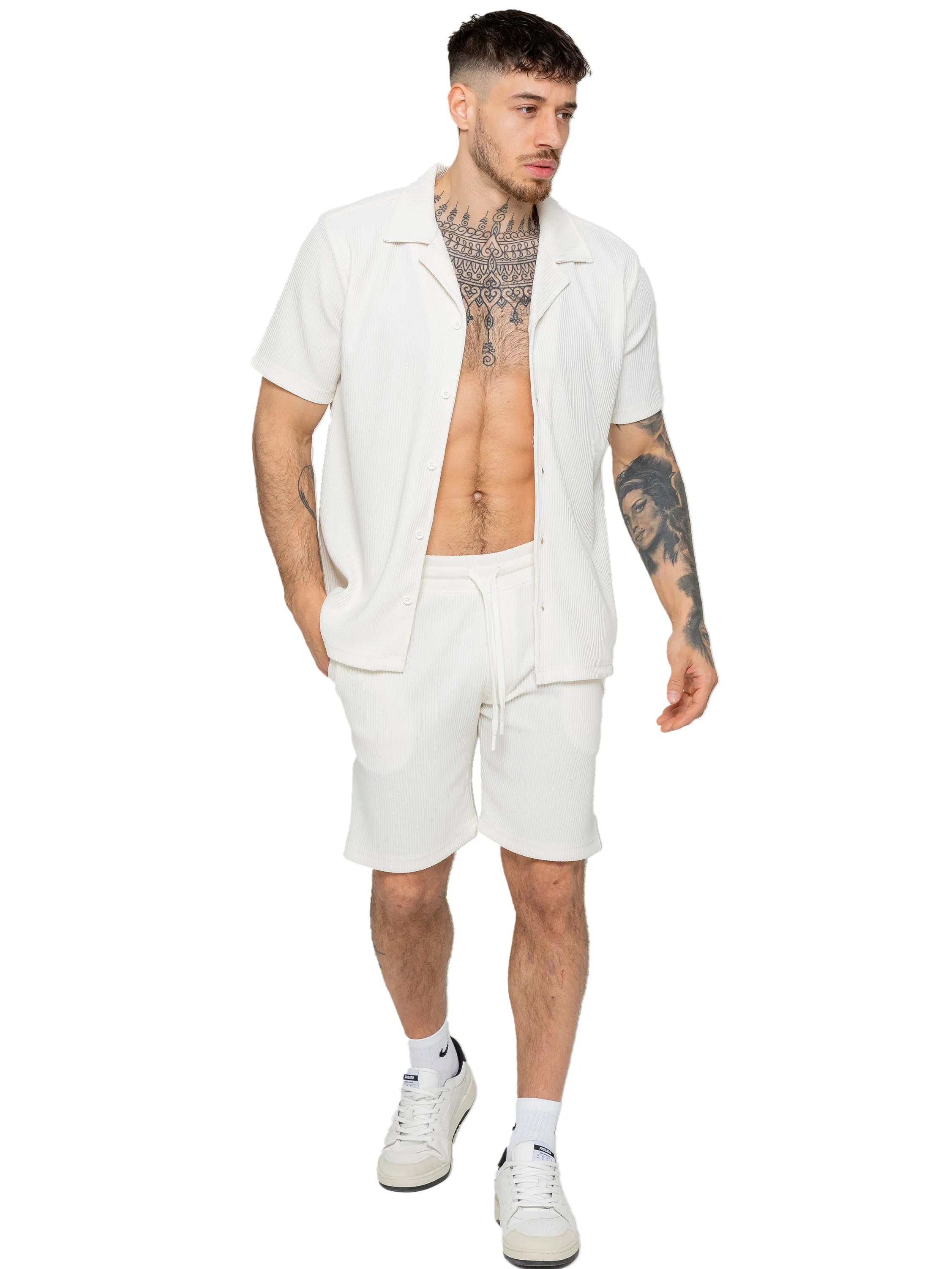 Enzo | Mens Textured Summer Outfit Set