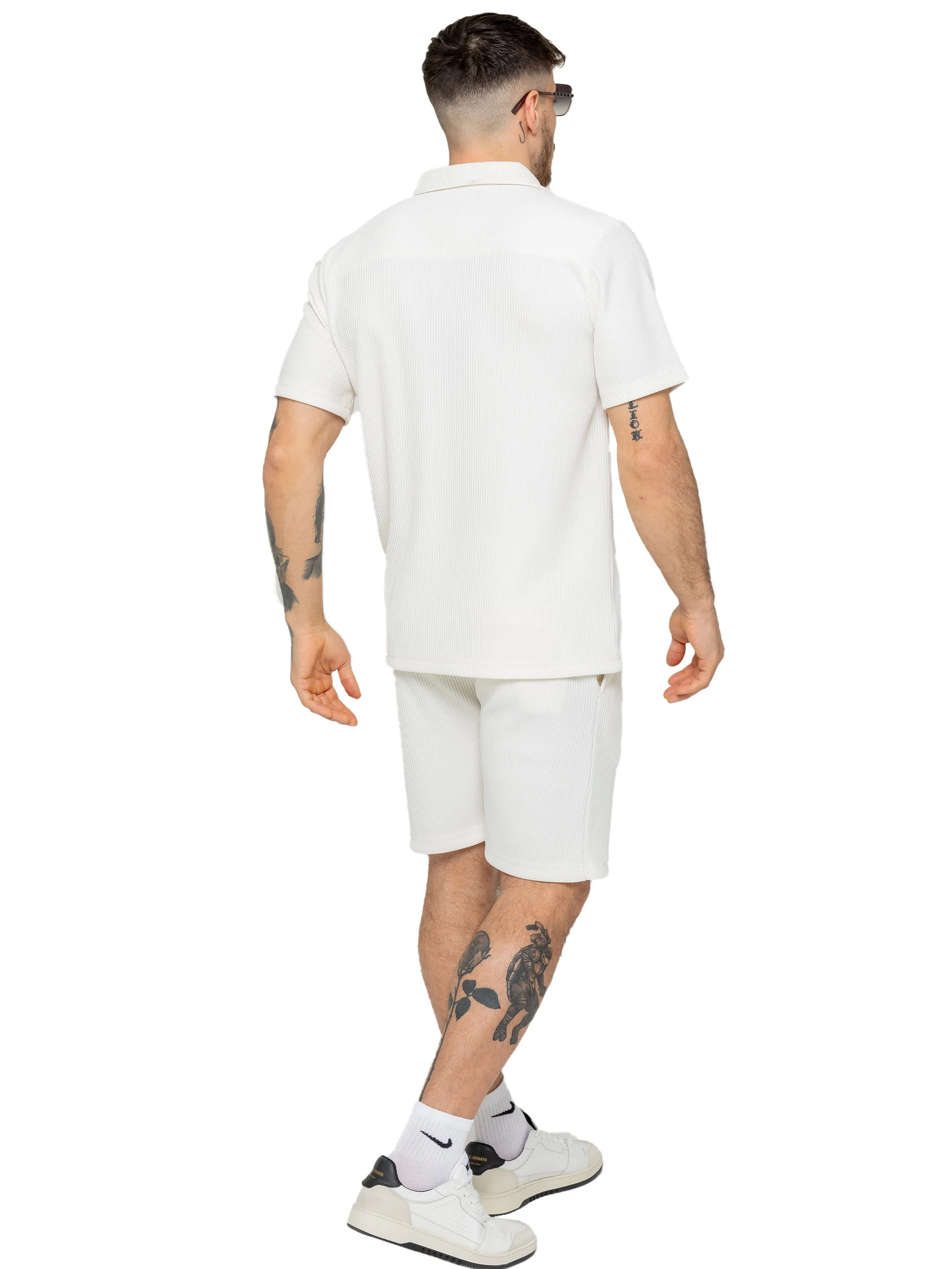 Enzo | Mens Textured Summer Outfit Set