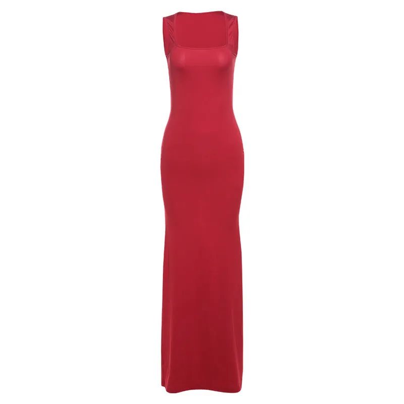 Fashion Women's Wear Off-neck Slim Fit Dress