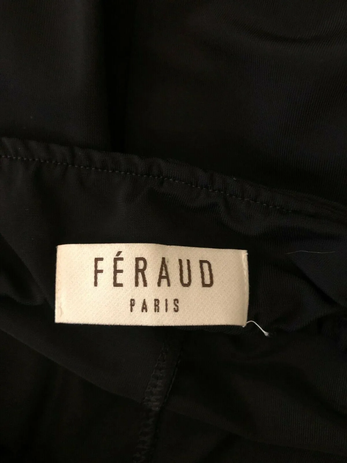 Feraud Paris Black Strappy Dress, Party, Cocktail UK 14 US 10 EU 42