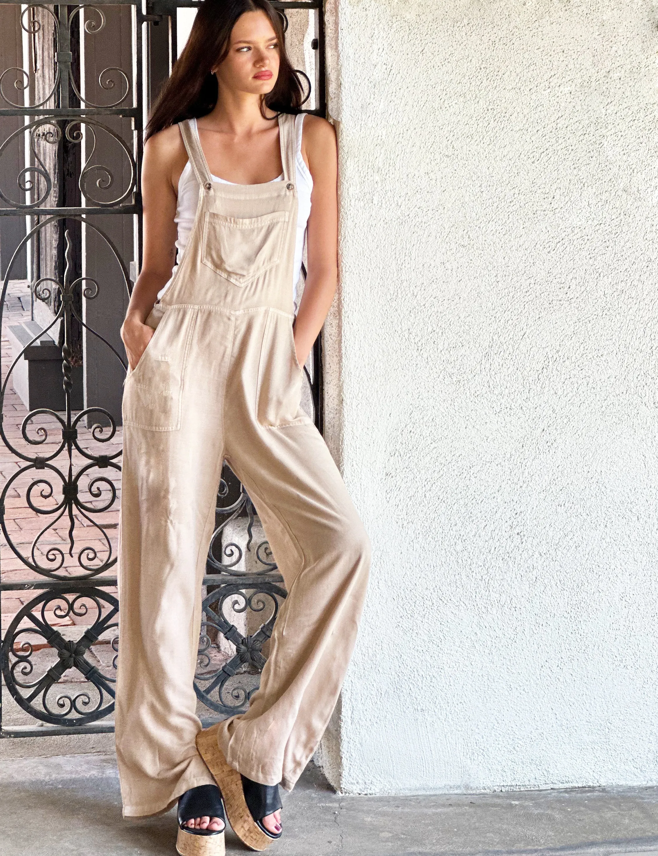 Flow Wide-Leg Overalls