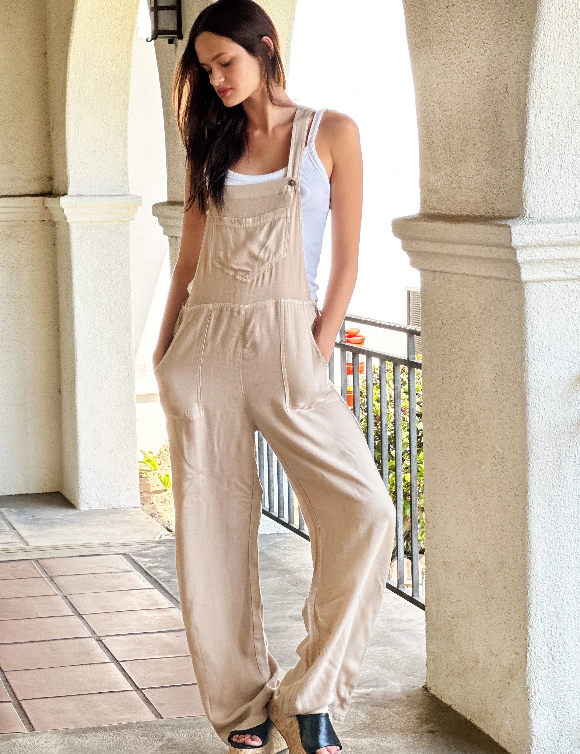 Flow Wide-Leg Overalls