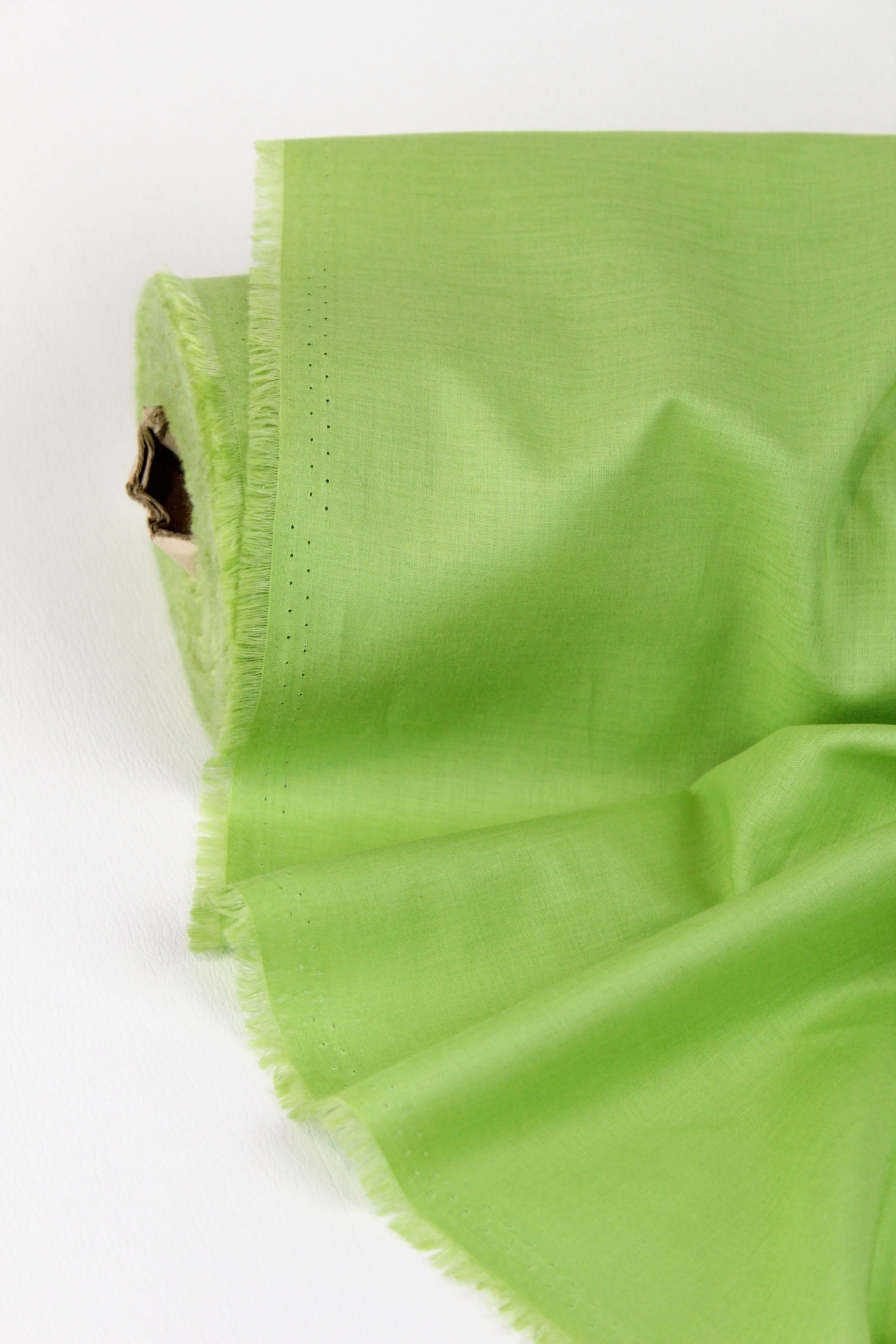 Gloria - Silk Cotton | Apple Green