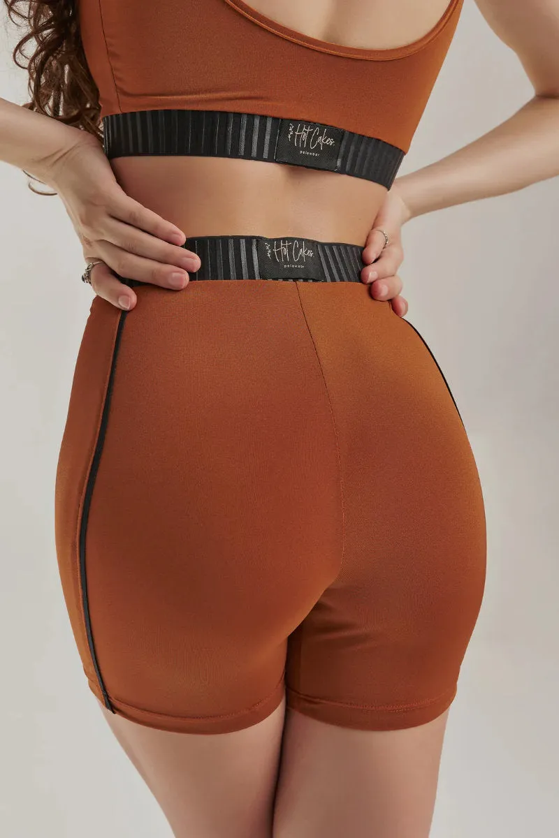 HotCakes Polewear Sport Biker Bottoms - Ginger