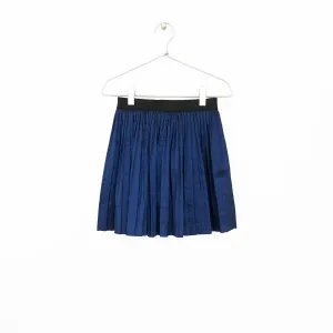 IRIDESCENT PLEATED SKIRT