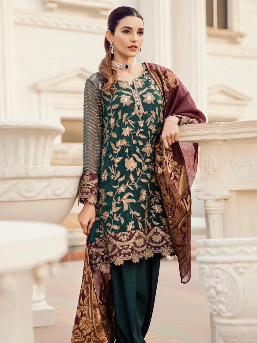 Iznik Chinon Chiffon Collection 2019 – 03 Golden Garden