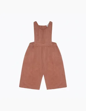 Jumping Jack Jumpsuit in Pink Clay Chunky Cotton Corduroy