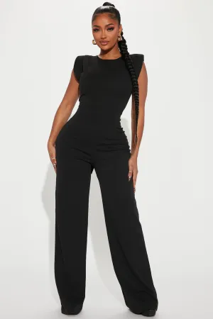 Jumpsuit Fashion Nova WP8431, black