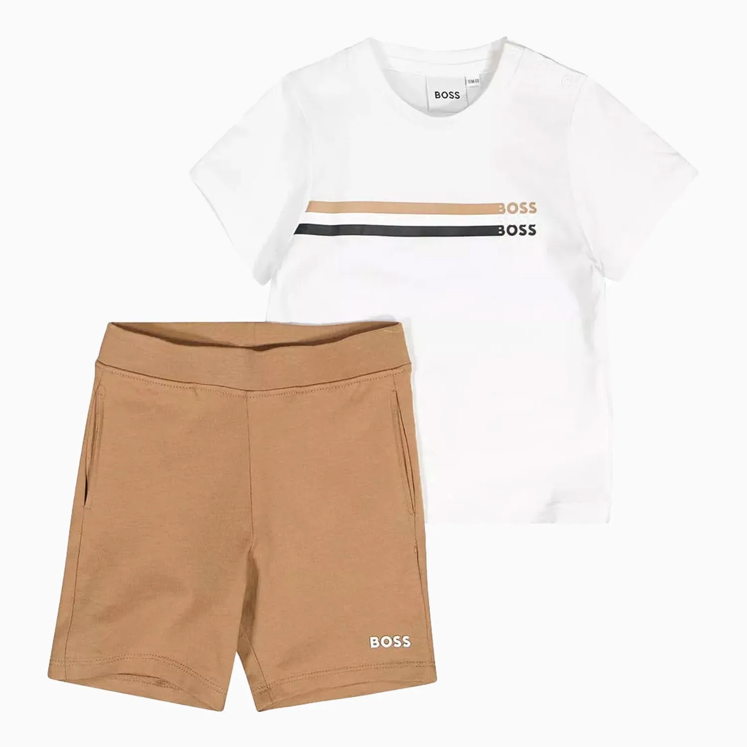 Kid's T Shirt And Shorts 2 Piece Tracksuit