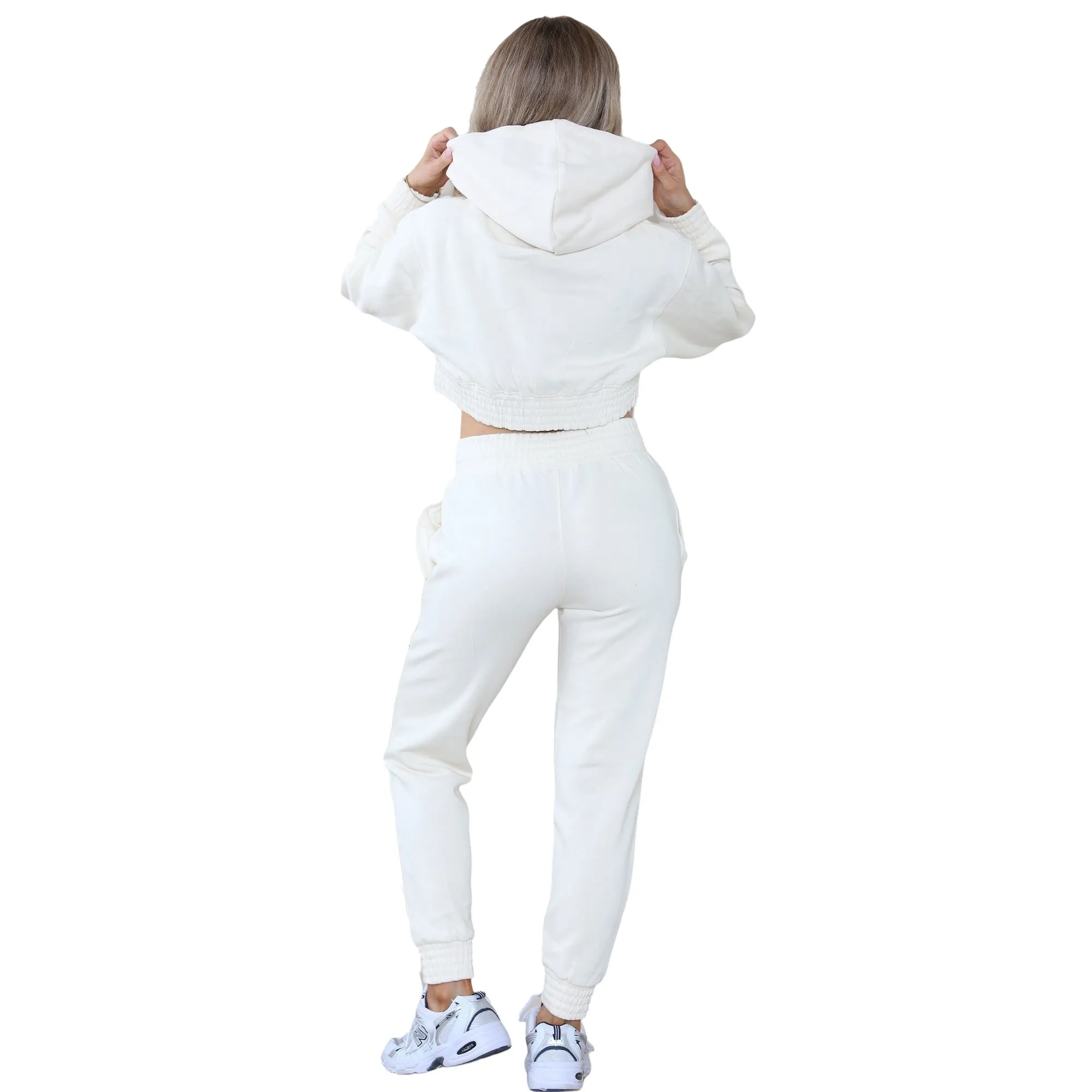 Kruze | Womens Crop Tracksuit Set