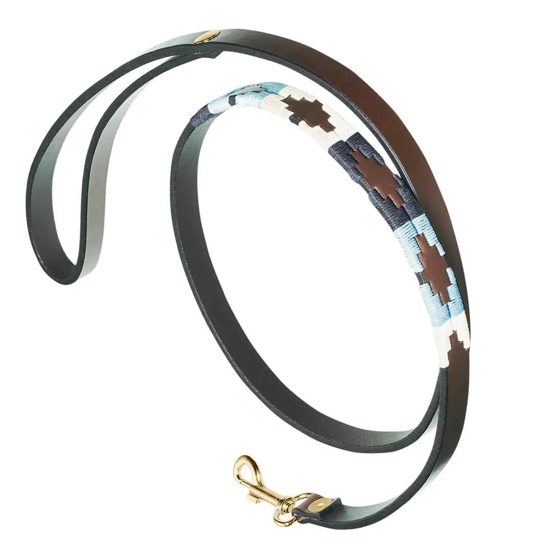 Leather Dog Collar & Lead - Sereno by Pampeano