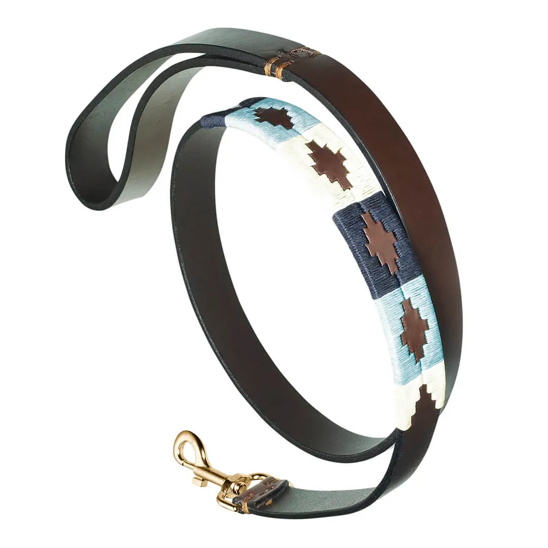 Leather Dog Collar & Lead - Sereno by Pampeano