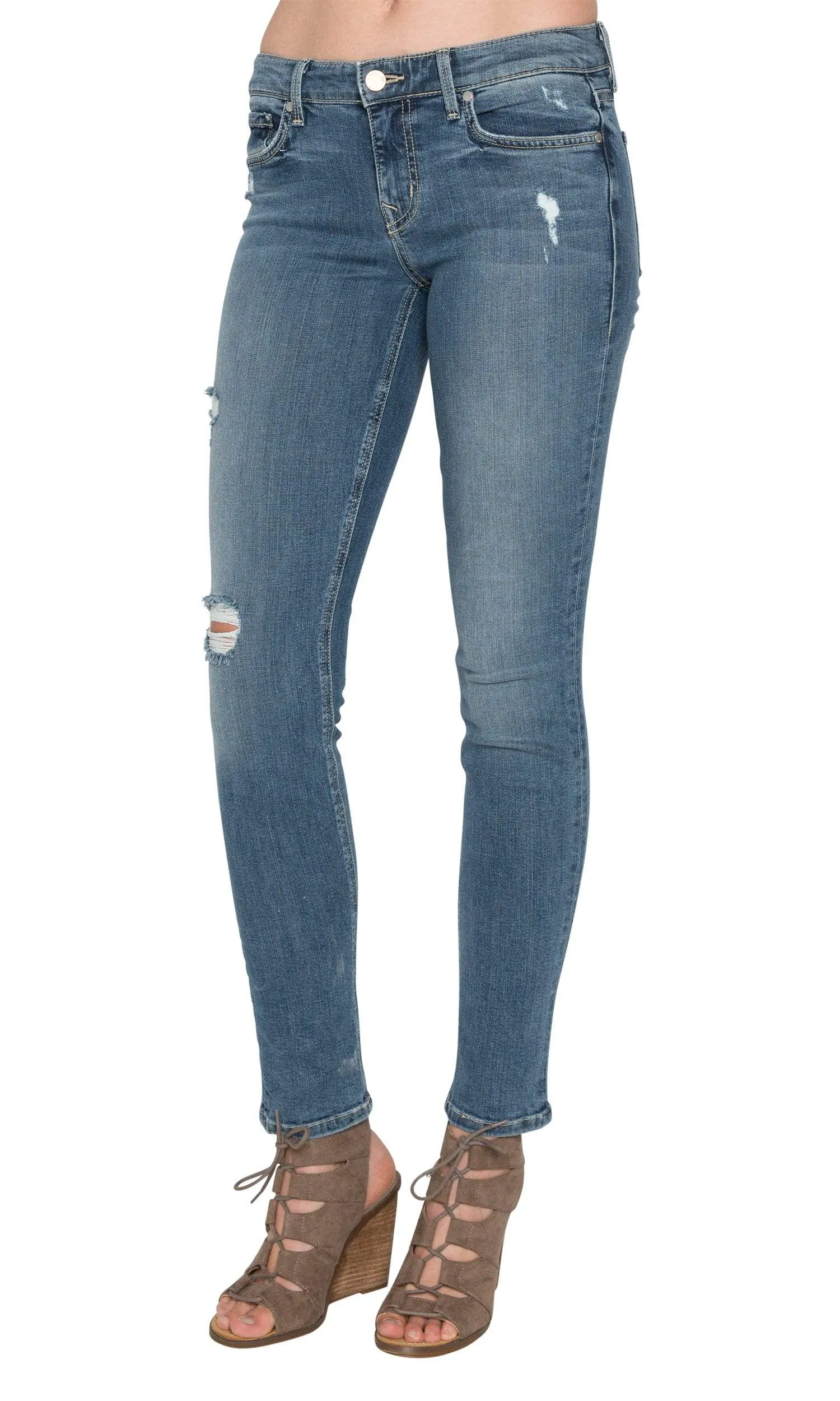 Level 99 Liza Skinny 5 Pocket Denim - Cruiser