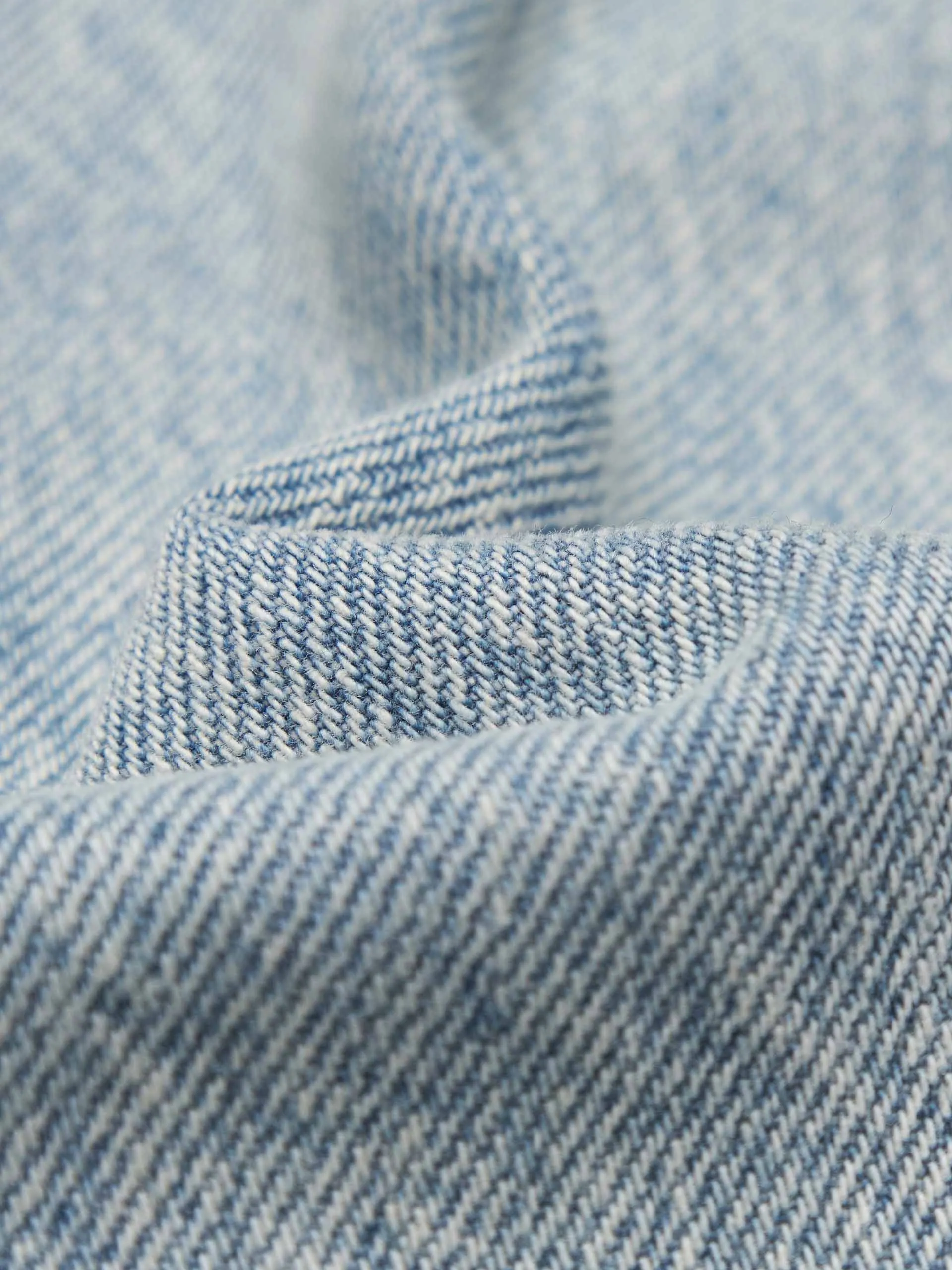 Light Blue Cotton Jeans