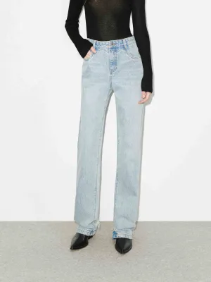 Light Blue Cotton Jeans