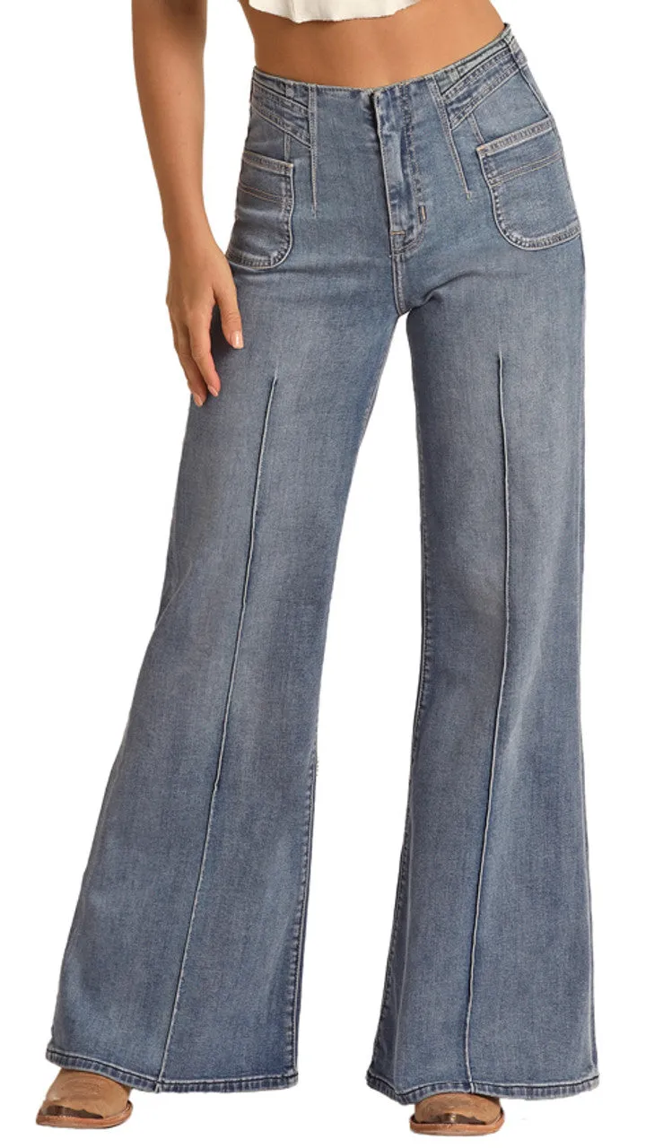 Mallory Palazzo Flare Jeans