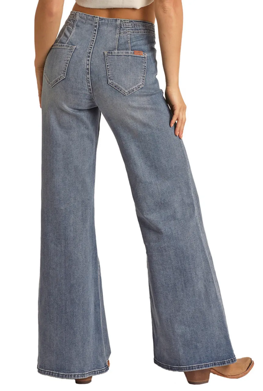 Mallory Palazzo Flare Jeans