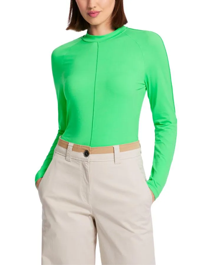 Marc Cain Long Sleeve Stand Collar Top