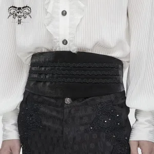 Men's Gothic Braided Buckle Girdle