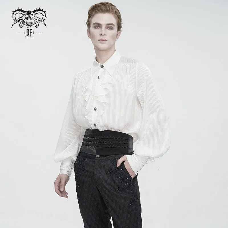 Men's Gothic Braided Buckle Girdle