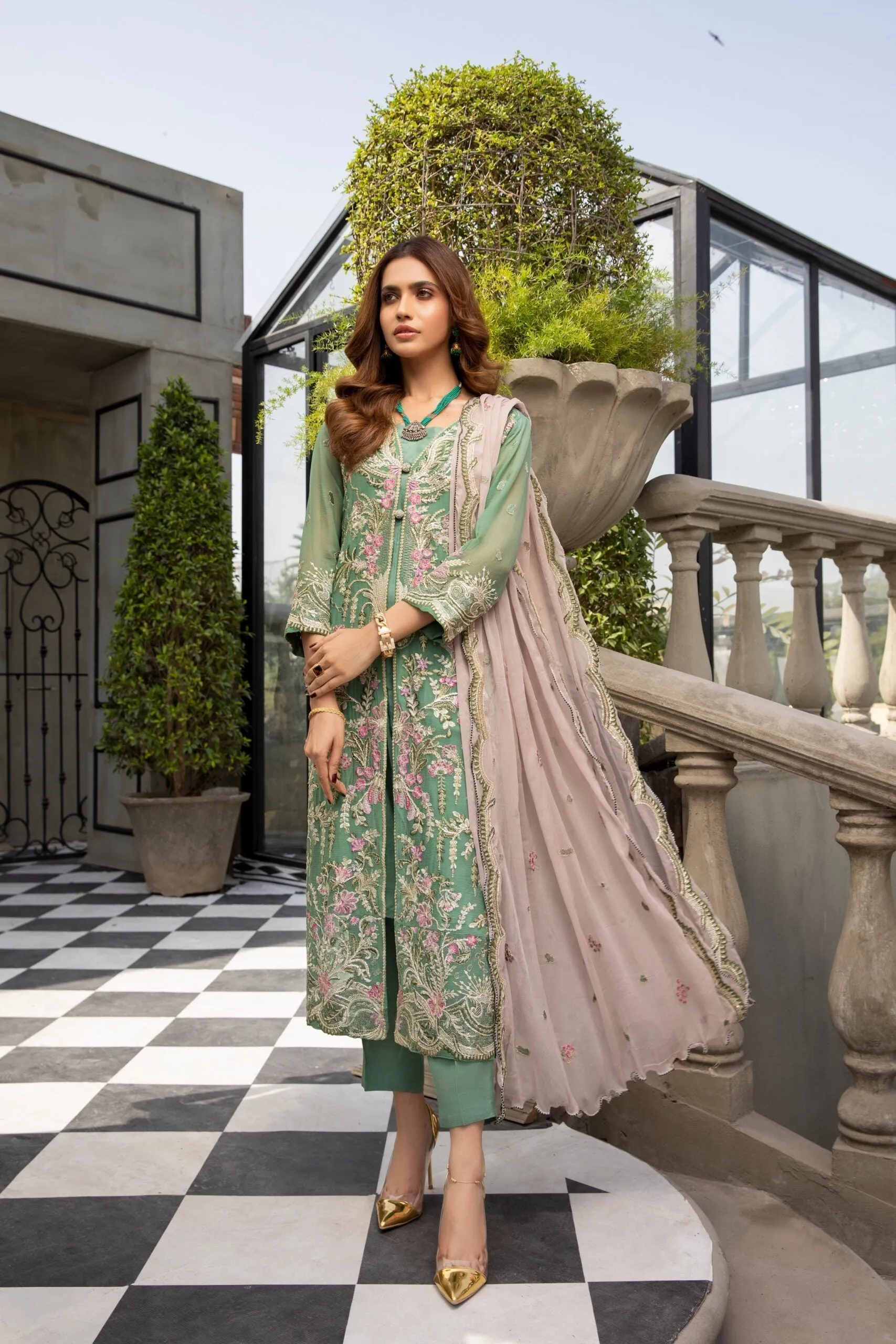 Meraki Embroidered Chiffon Collection Vol-3 – MCE3-3