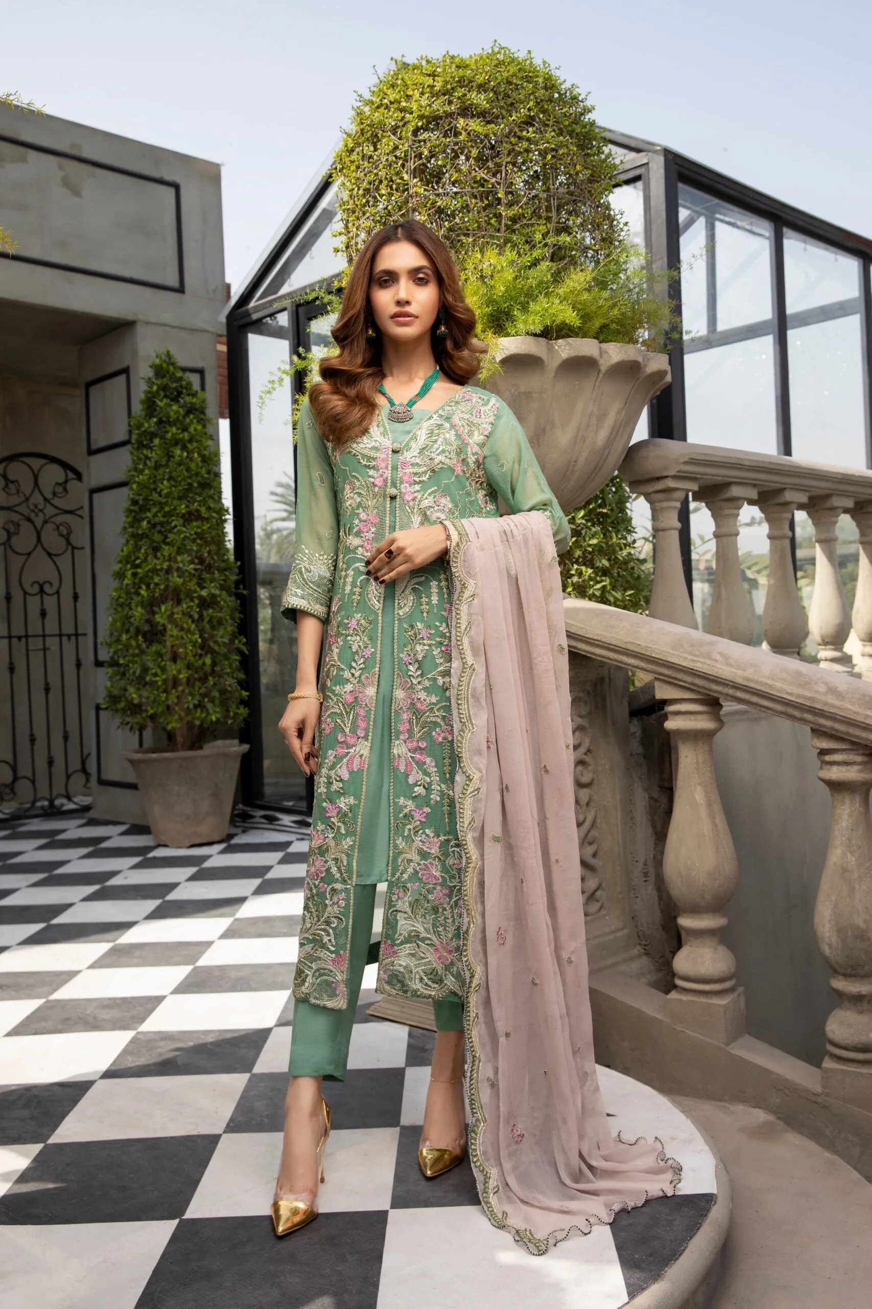 Meraki Embroidered Chiffon Collection Vol-3 – MCE3-3