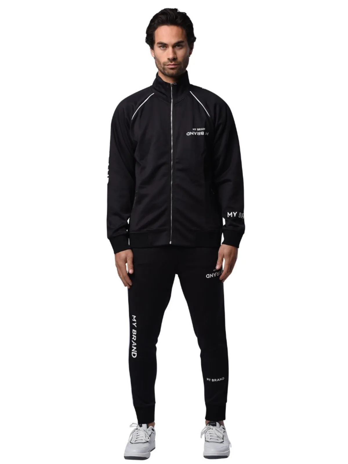 MULTI BRANDING TRACKSUIT | BLACK