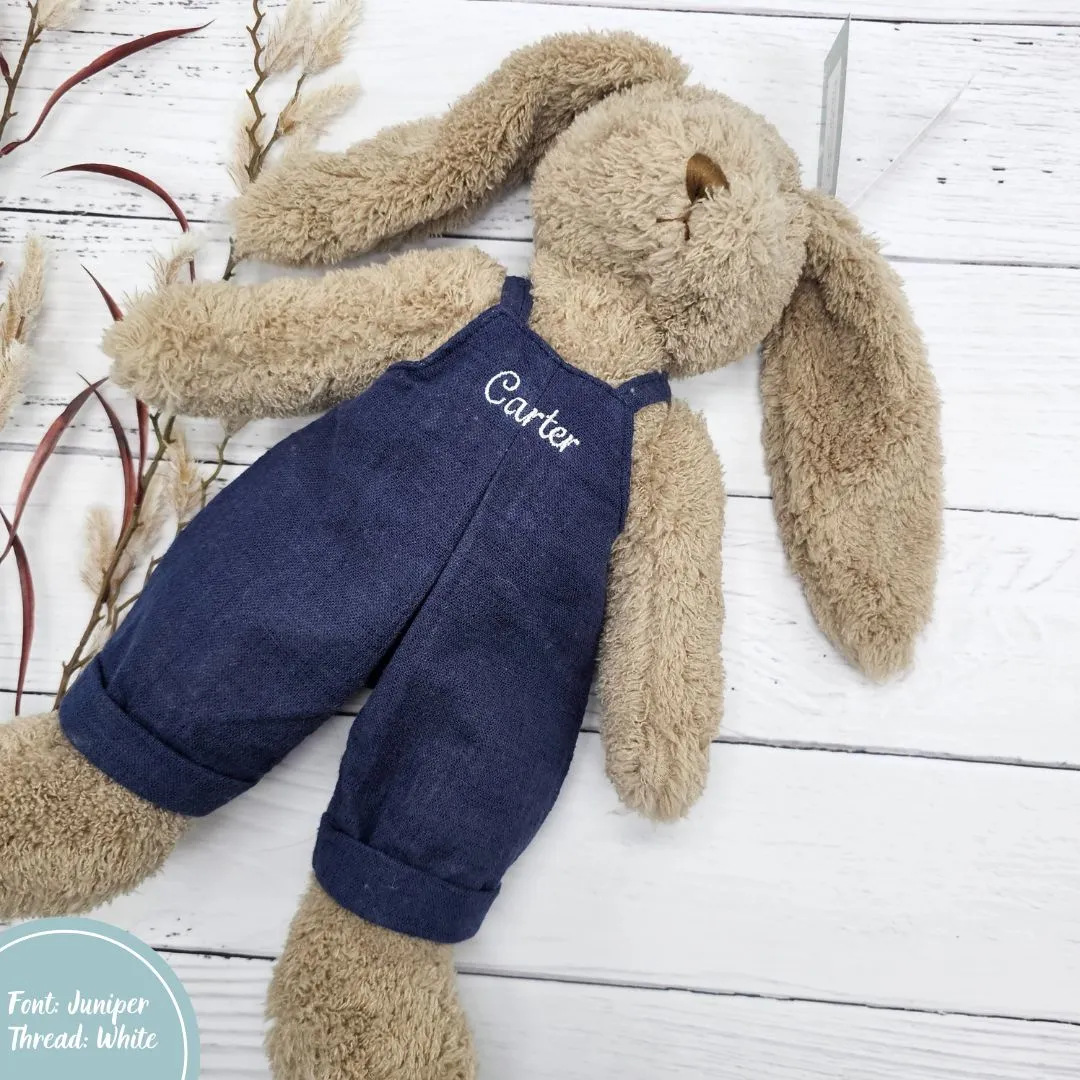 Navy Blue Mr Honey Bunny Personalised Name