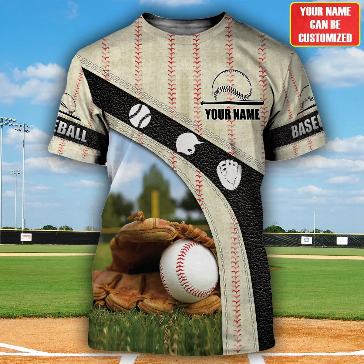 Personalized 3D Baseball Shirt, 3D Hoodie For Baseball Player, Baseball Team Uniform, Baseball Lover Gift