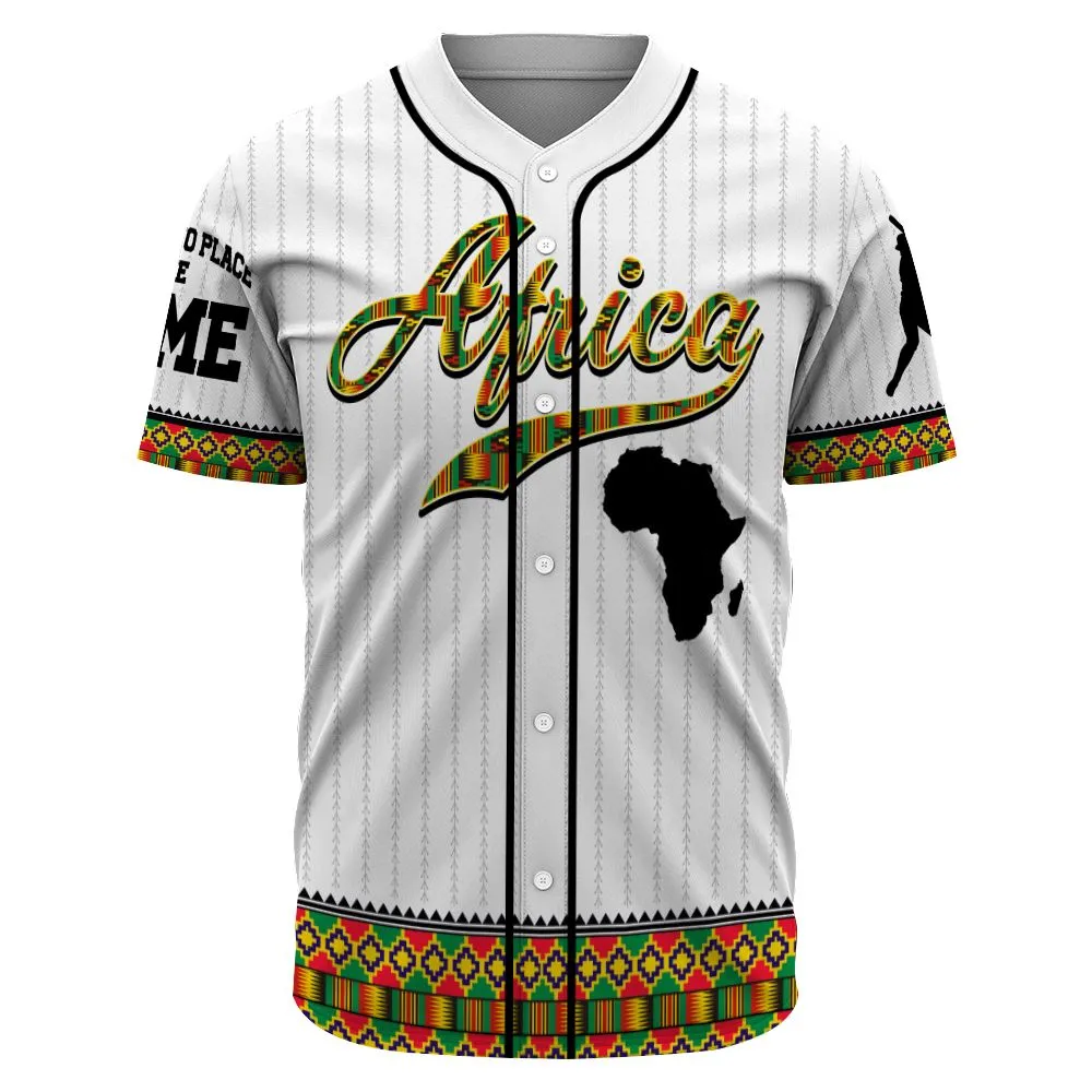 Personalized Name Africa Team, Juneteenth Shirt - Baseball Tee Jersey Shirt