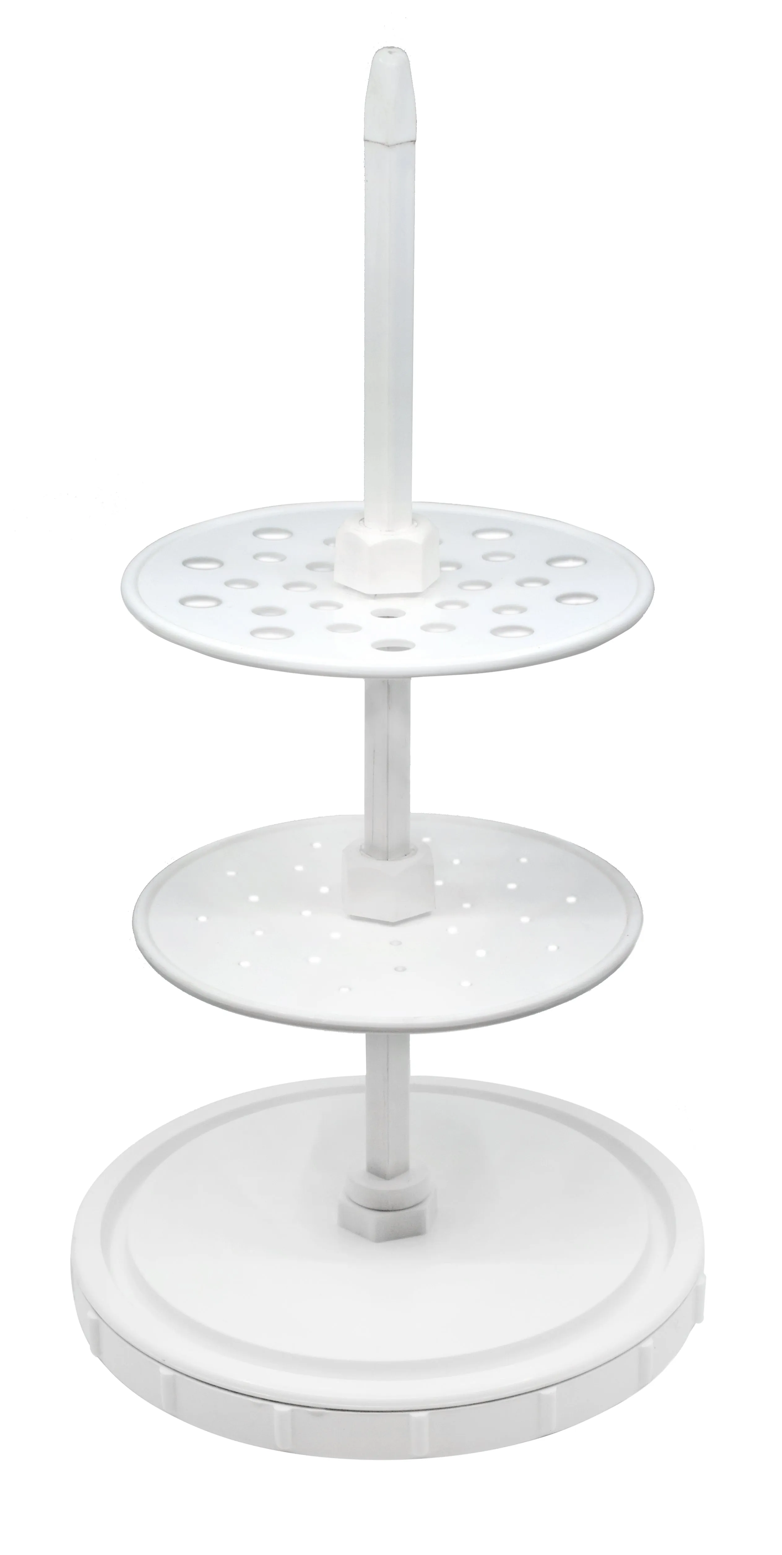 Pipette Stand, Polypropylene - Fits 28 Pipettes - Adjustable - Eisco Labs