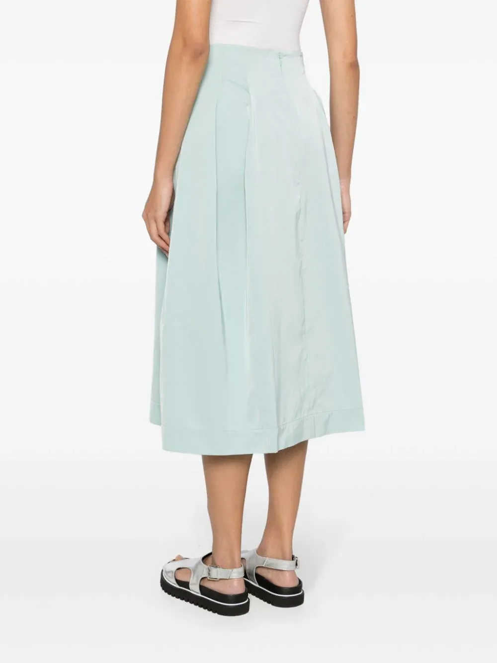 Pleated Skirt Aquamarine