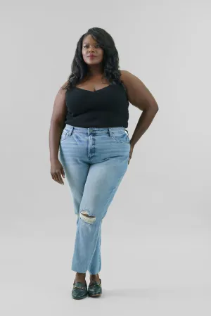 RACHAEL HIGH RISE MOM JEAN