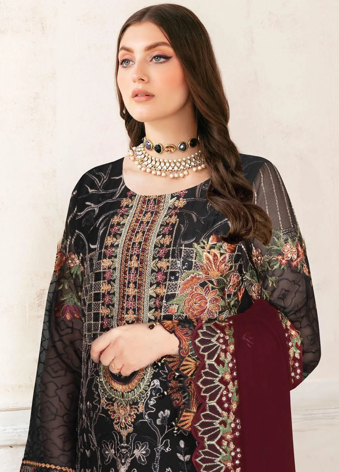 Ramsha Nayab Chiffon Collection – N-107