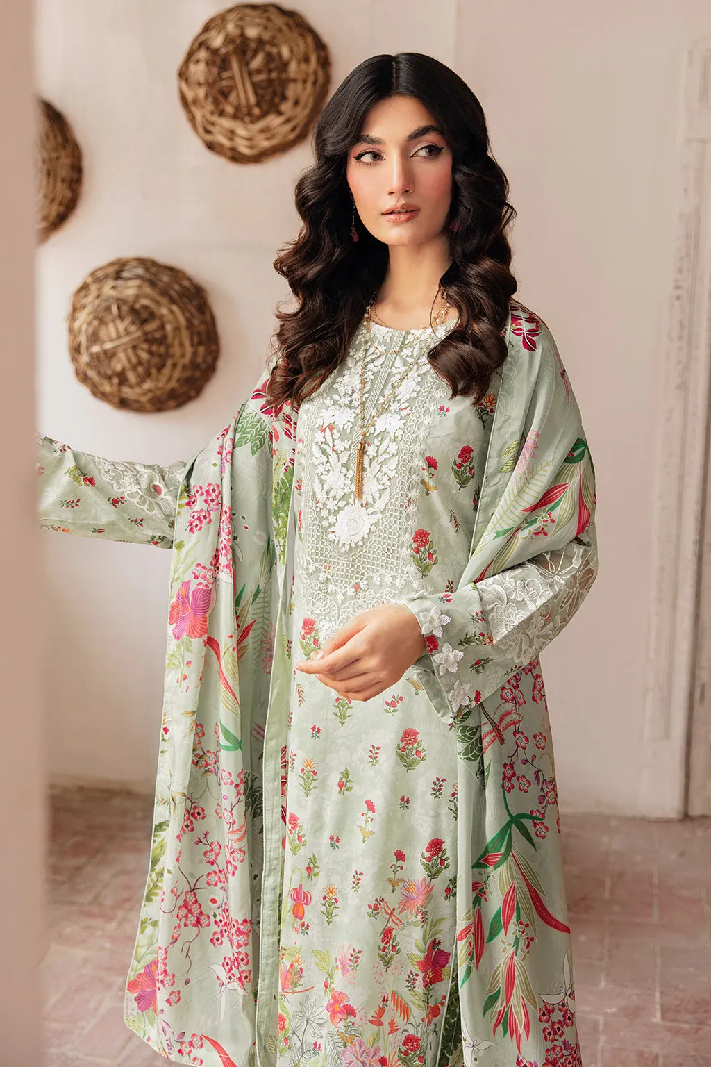 Ramsha Rangrez Lawn Collection – N-409