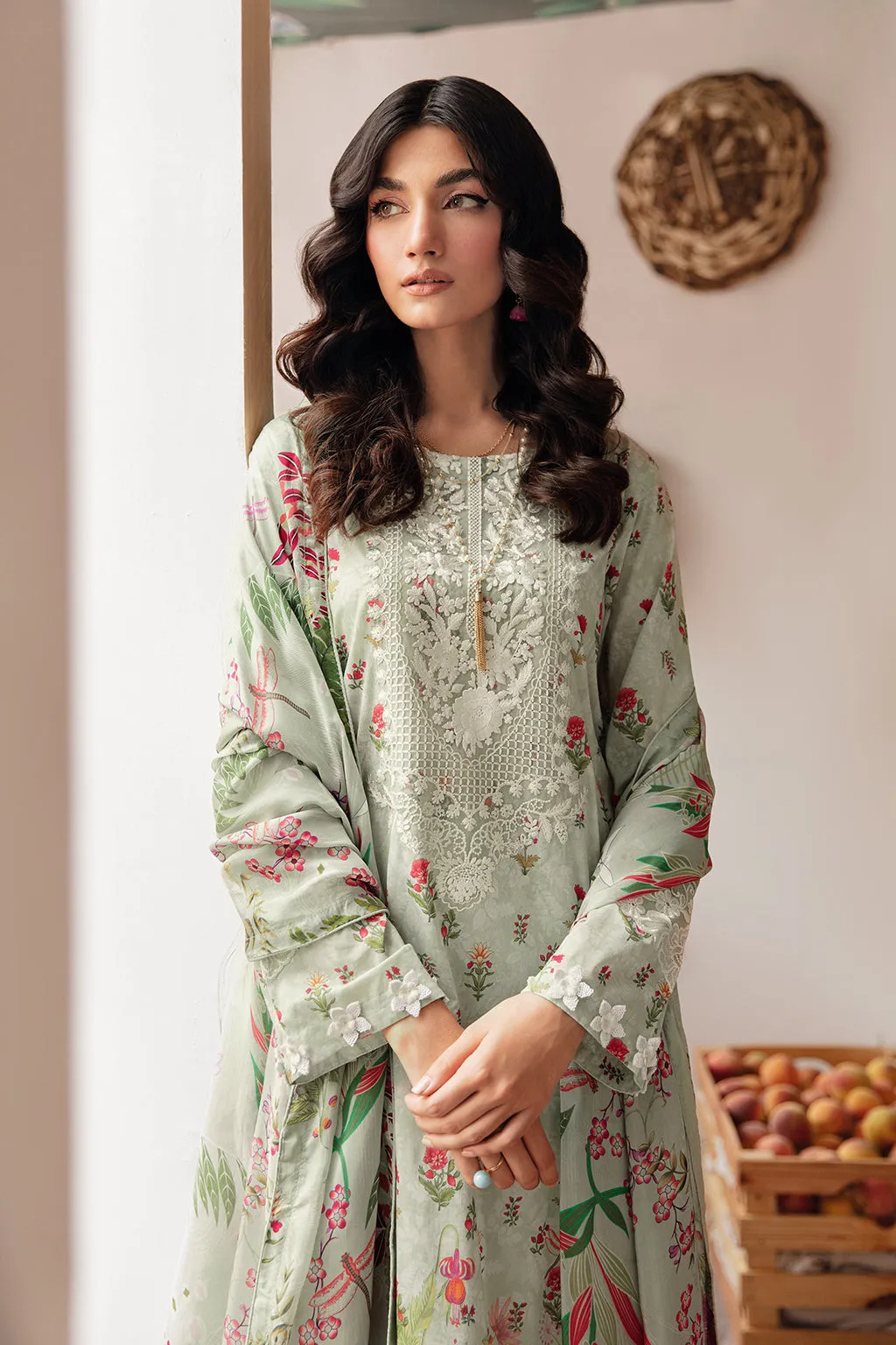 Ramsha Rangrez Lawn Collection – N-409