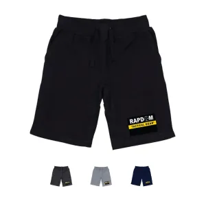 RAPDOM TS6 Fleece Gym Shorts with original logo