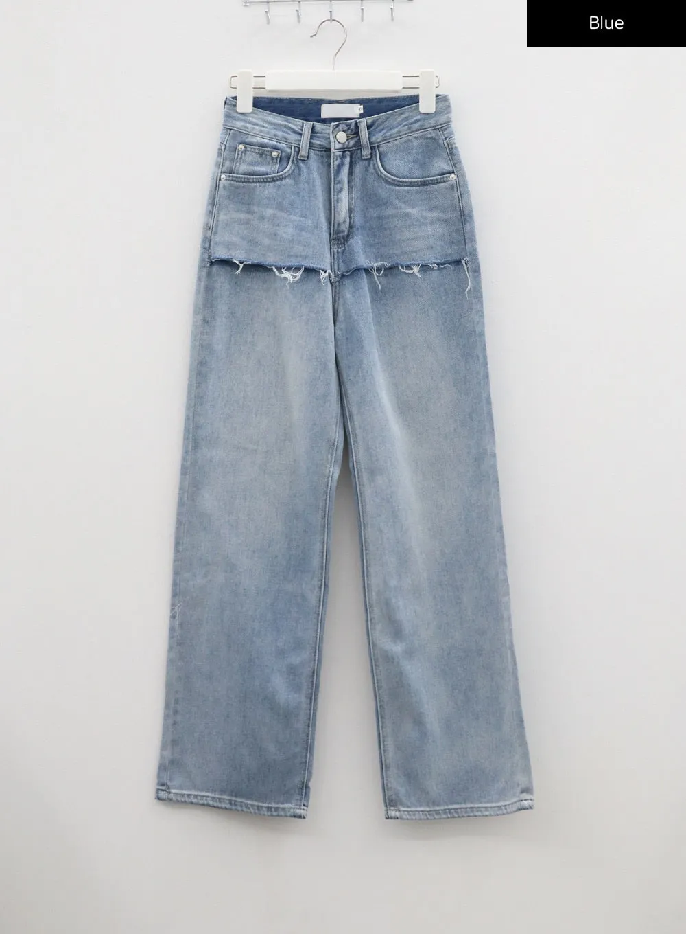 Ripped Light Wash Jeans BF310