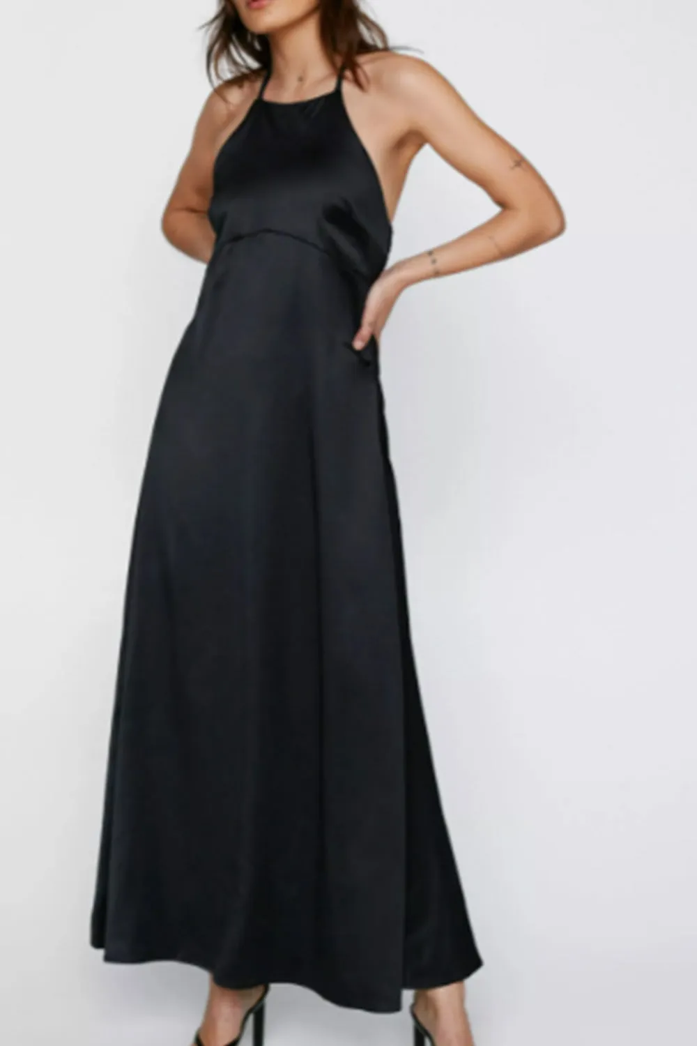 Royal Rendezvous Black Dress